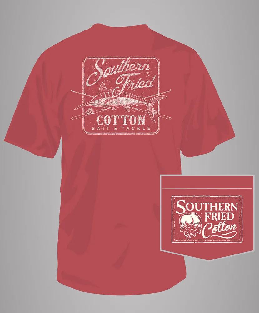 Southern Fried Cotton - Bait & Tackle Tee