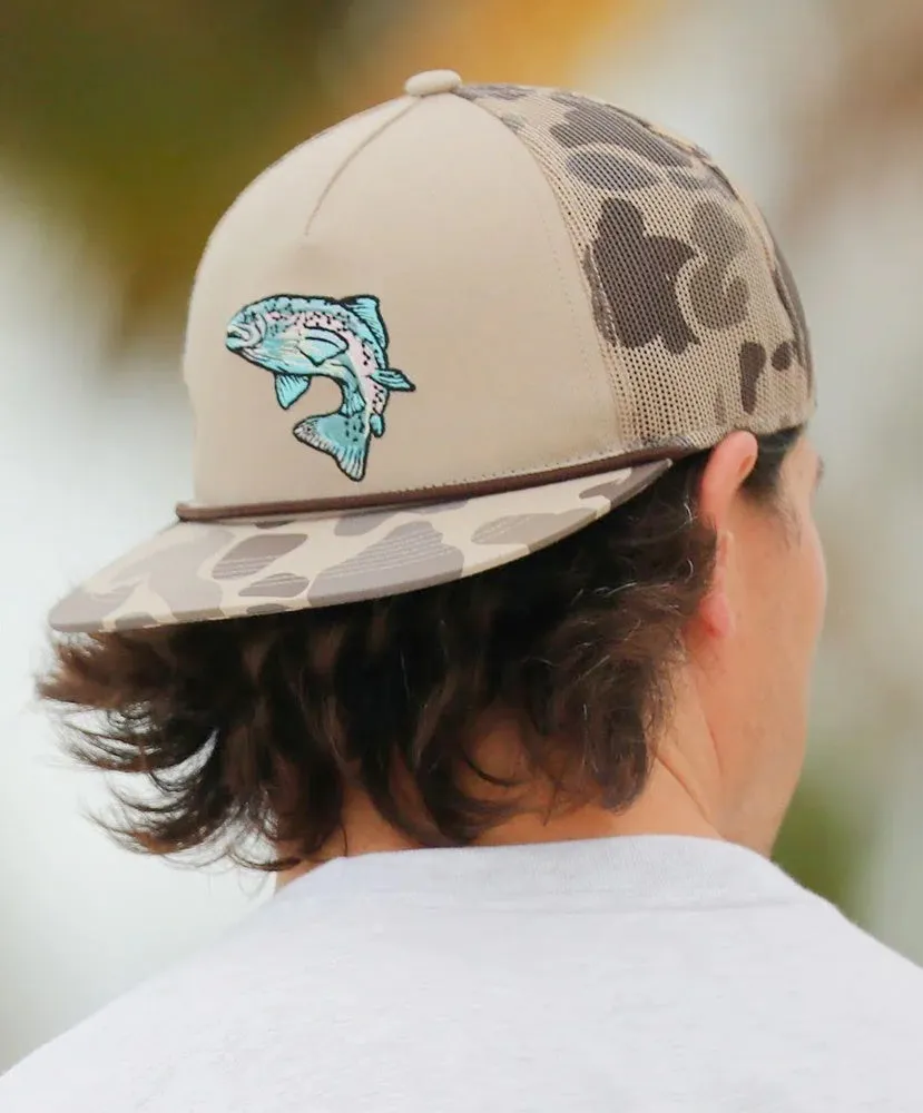 Burlebo - Retro Camo Trout Cap