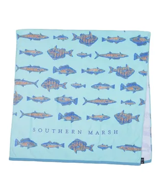 Southern Marsh - Riptide Beach Towel