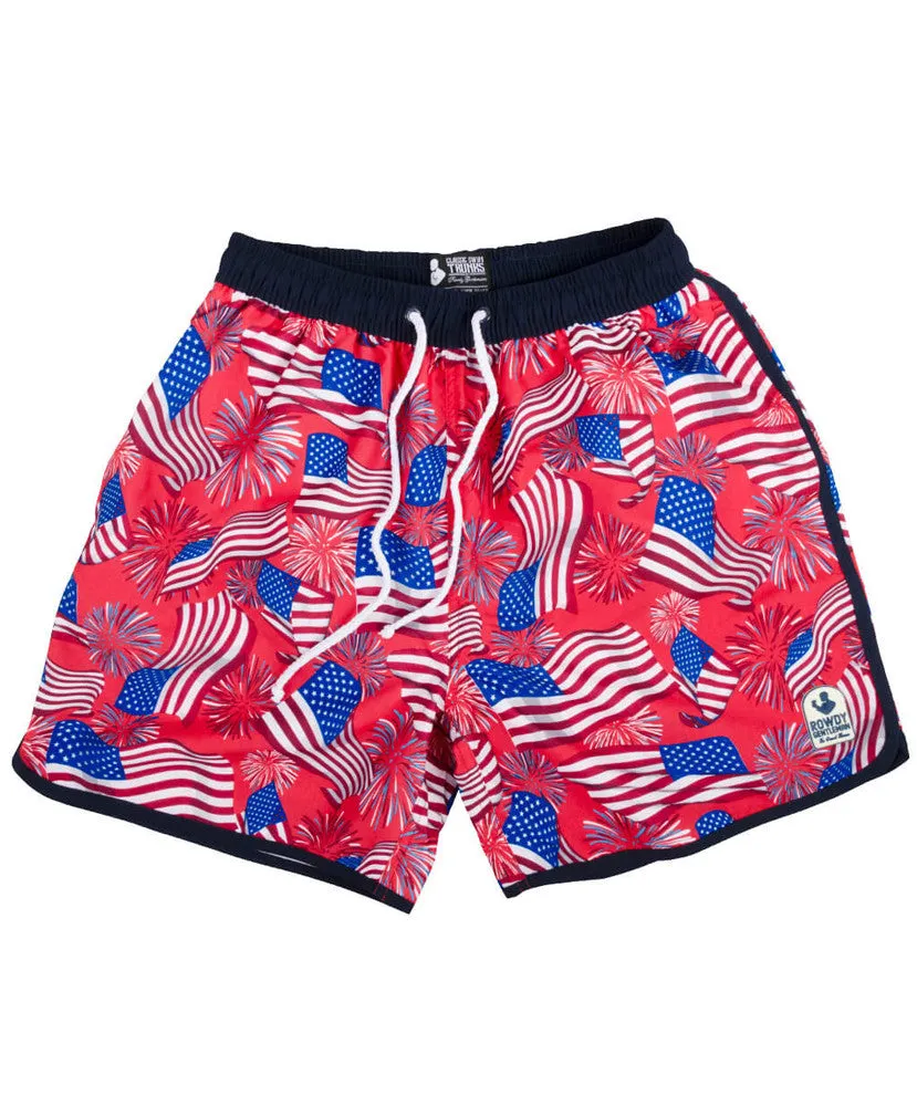 Rowdy Gentleman - National Anthem Swim Trunks