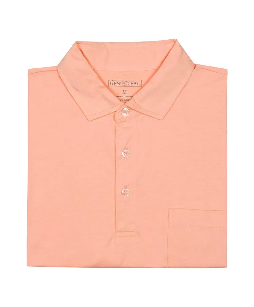 GenTeal - Easton Pima Cotton Polo