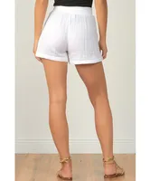 Salty Seas Gauze Shorts