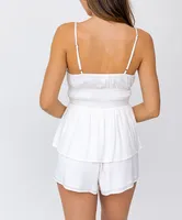 Keep A Secret Sleeveless Romper