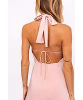 Raise Your Glass Halter Dress