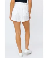 Summer Days Paper Bag Shorts