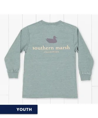 Southern Marsh - Youth Seawash Long Sleeve Tee Authentic