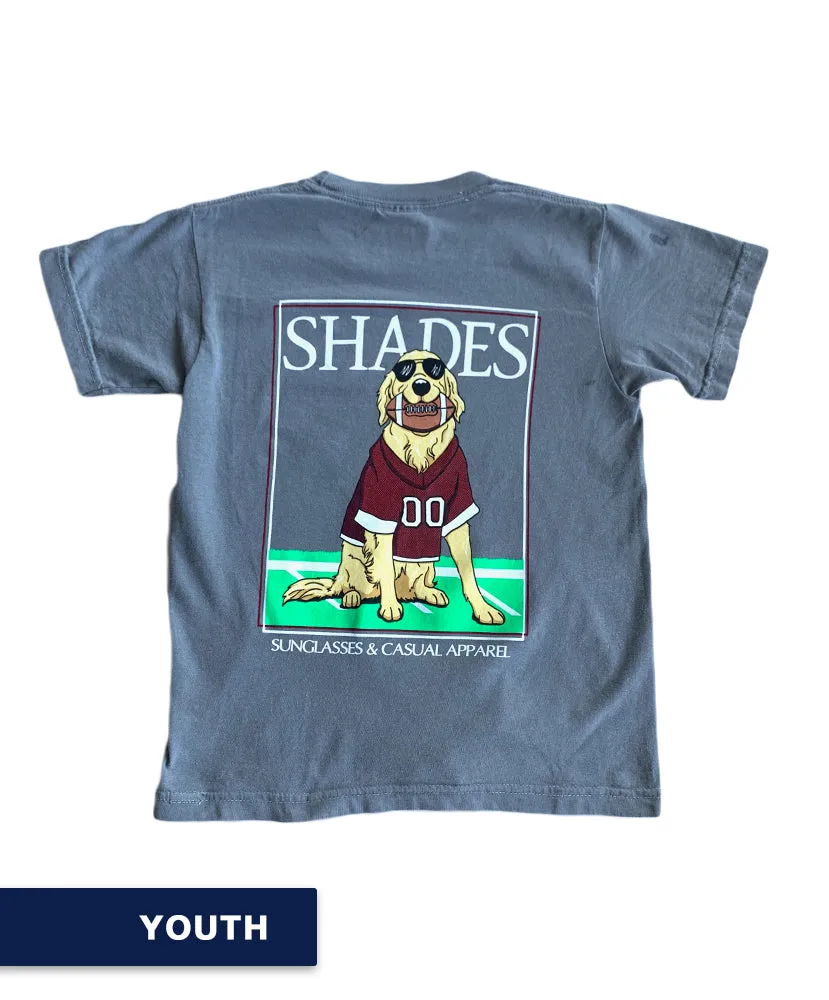 Shades - Youth Football Dog Tee