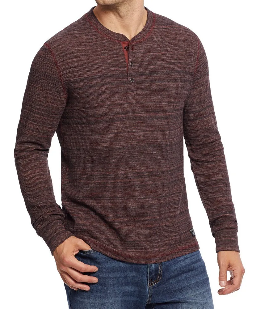 Flag & Anthem - Lorentz Space Dye Thermal Slub Long Sleeve Henley