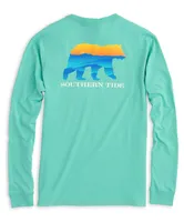 Southern Tide - Youth Blue Ridge Bear Long Sleeve Tee