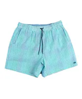 Southern Marsh - Dockside Swim Trunk Seersucker Gingham