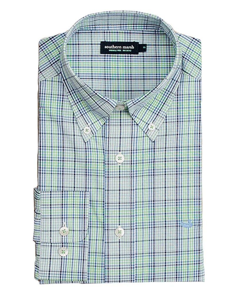 Southern Marsh - Sutton Plaid: Wrinkle Free