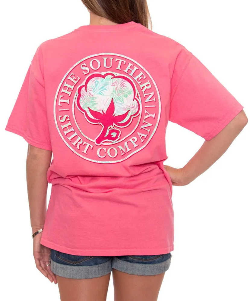 Lucky Brand T Shirt Womens Small Salmon Pink Myrtle Beach South Carolina