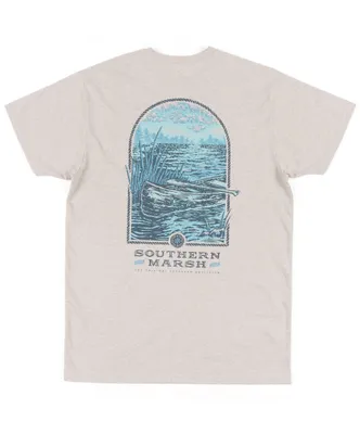 Southern Marsh - Relax & Explore Canoe Short Sleeve Tee