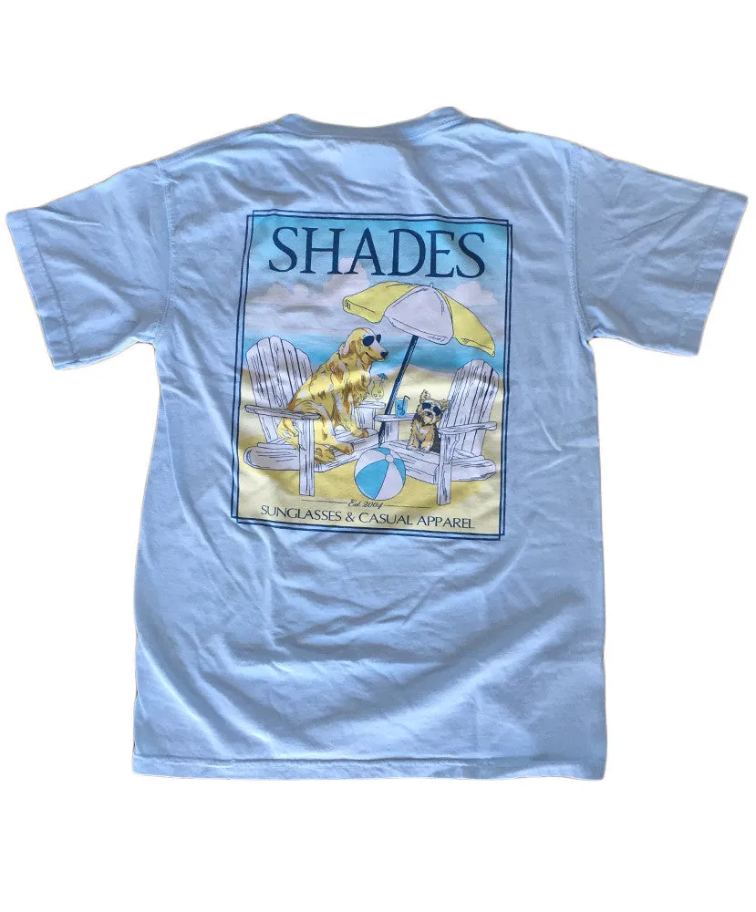 Shades - Lola & Ollie on the Beach Tee