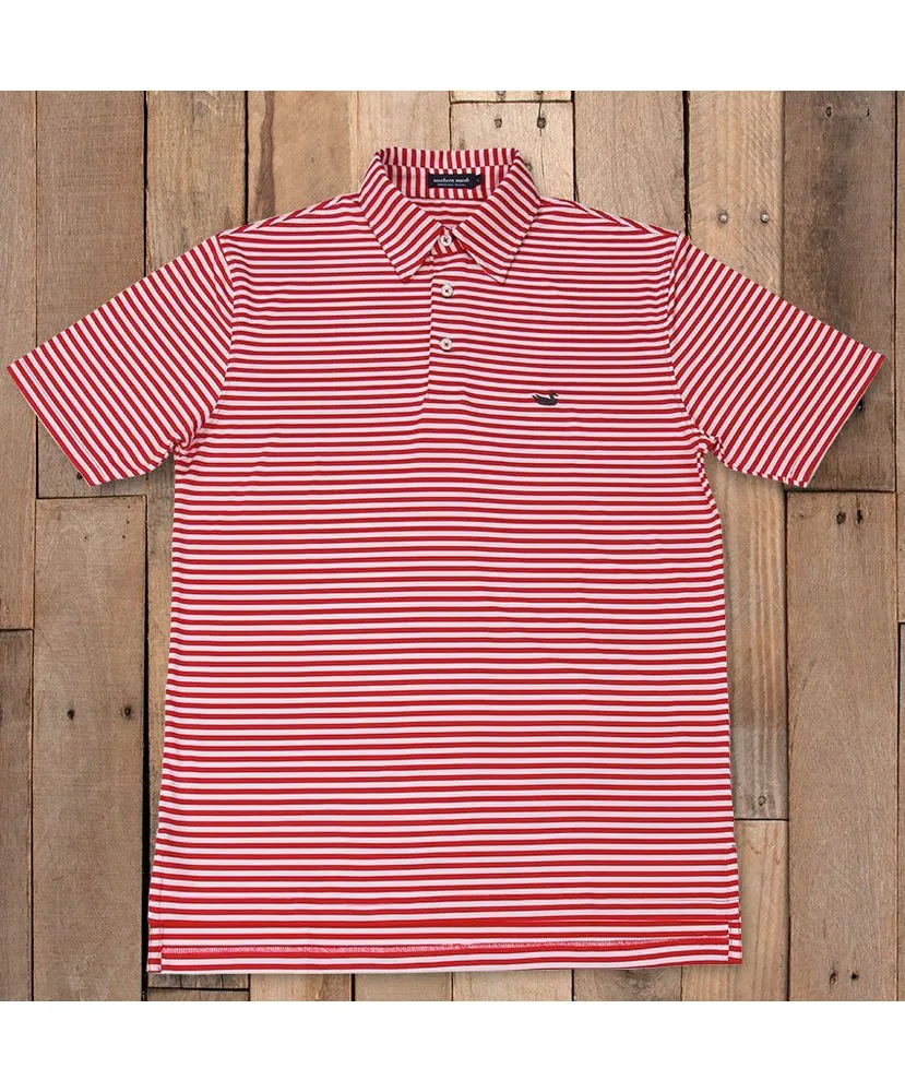 Southern Marsh - Bermuda Somerset Stripe Polo