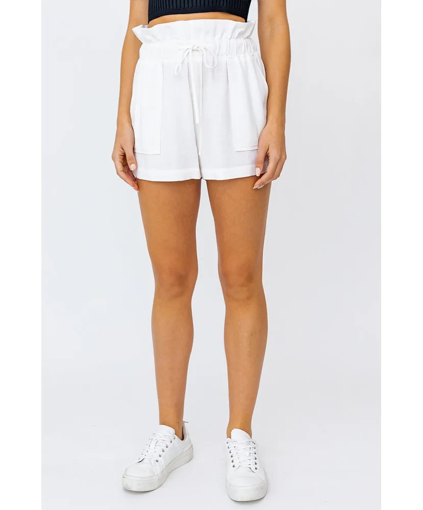 Summer Days Paper Bag Shorts