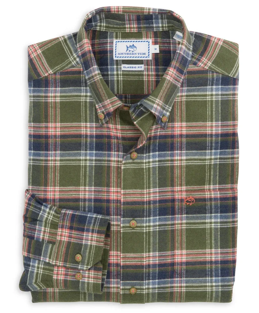 Southern Tide - Pisgah Plaid Sport Shirt