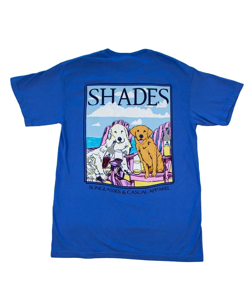 Shades - Wine Dog Tee