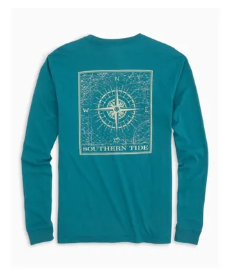 Southern Tide - Compass Long Sleeve Tee