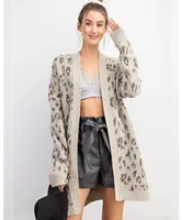 Own It Leopard Cardigan