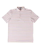 Southern Point - Panama Stripe Performance Polo