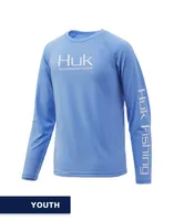 Huk - Youth Pursuit Vented Long Sleeve