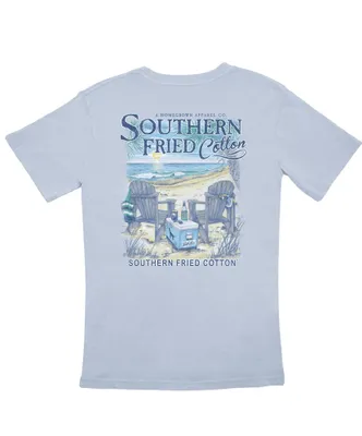 Southern Fried Cotton - Somewhere On A Beach Tee