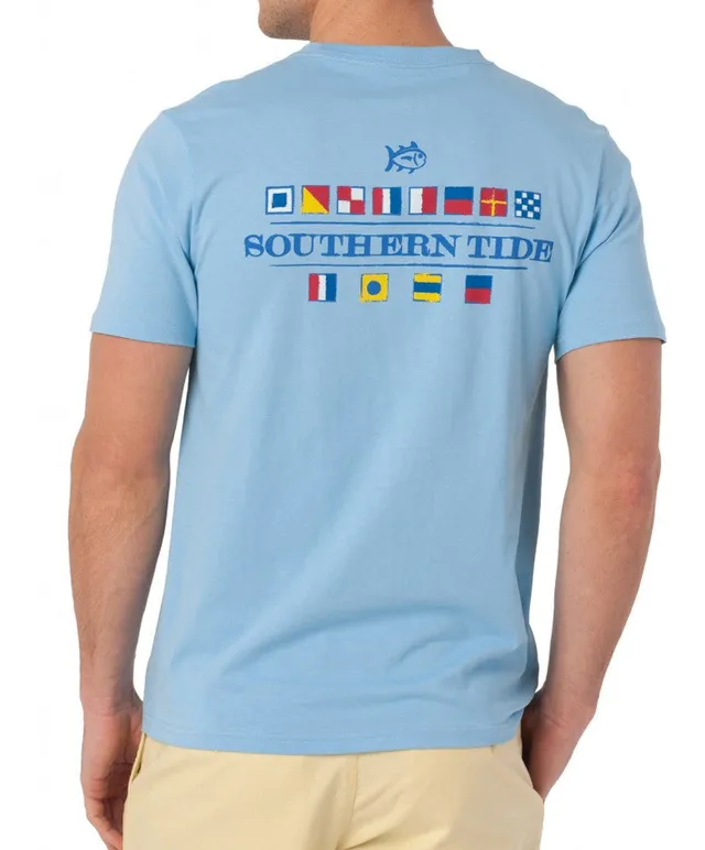 Southern Tide Louisiana State University Collegiate Flag Tee Shirt
