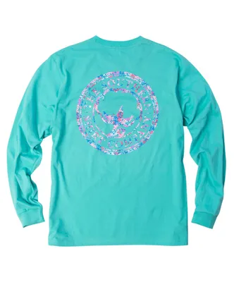 Southern Shirt Co - Floral Logo Long Sleeve Tee