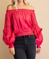 Off Days Ruffle Top