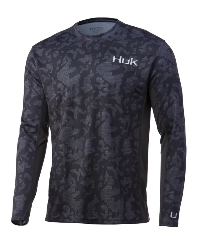 Huk Icon X Camo Fishing Long-Sleeve Shirt for Men