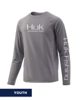 Huk - Youth Pursuit Vented Long Sleeve