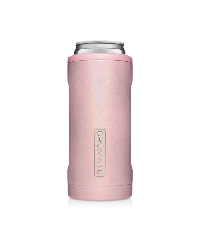 BRUMATE- Champagne Flute 12oz Glitter Rose Gold