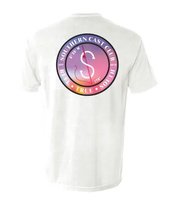 Southern Cast Club - Logo Sunset Gradient Tee