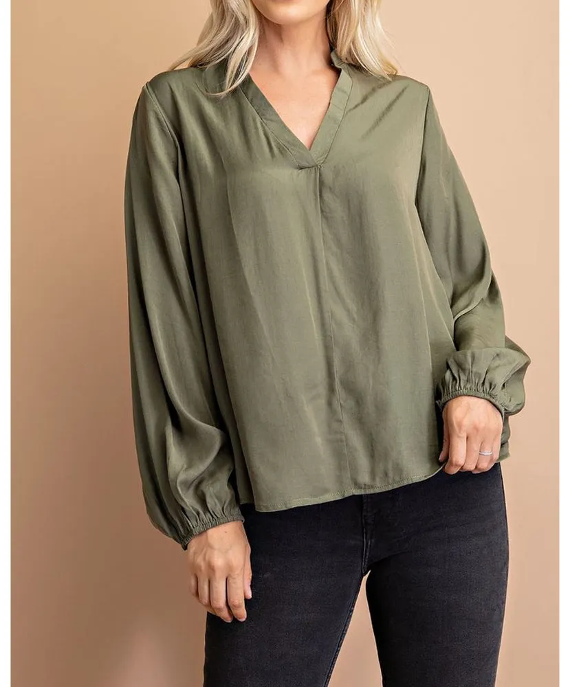 Satin Ivy Blouse