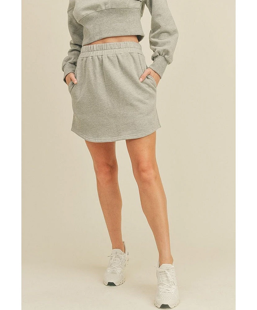 Lexi Terry Cloth Skirt