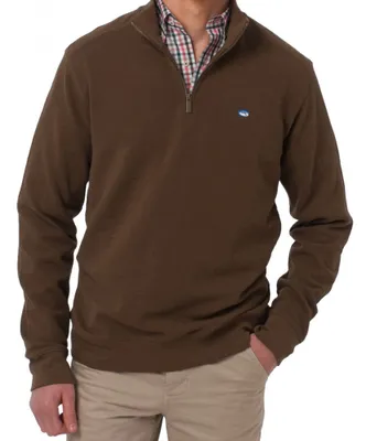 Southern Tide - Solid Pique 1/4 Zip Pullover