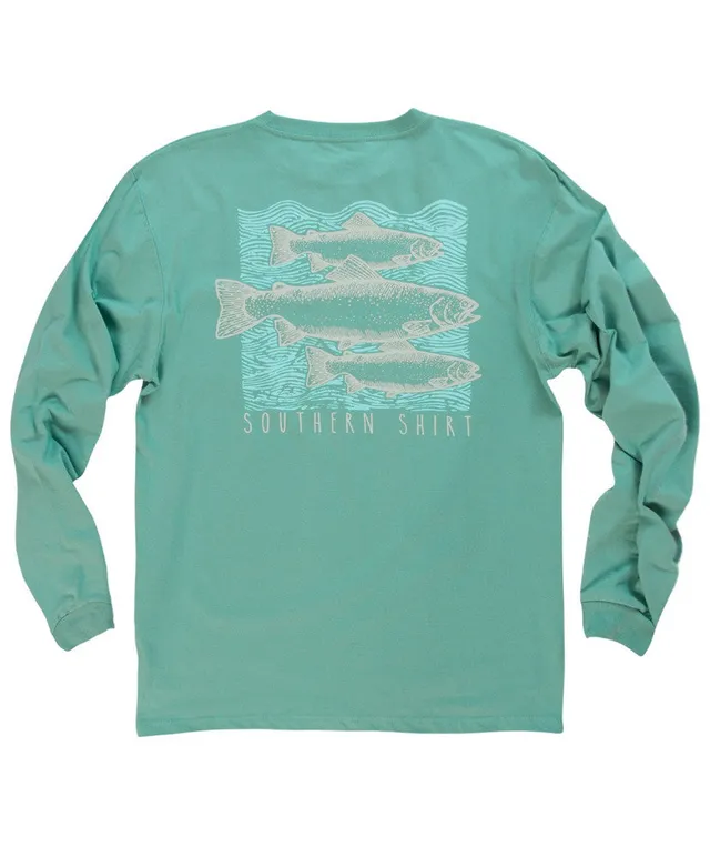 Trademark Badge Long Sleeve Tee Shirt  The Southern Shirt Co. - Tide and  Peak Outfitters