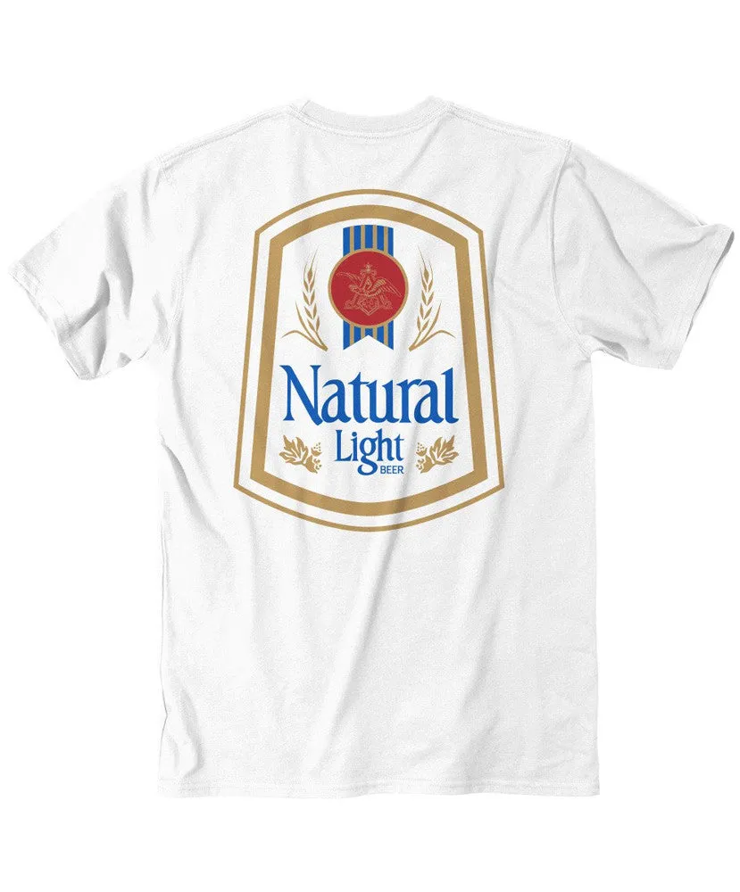 Rowdy Gentleman - Natty Light Vintage Logo Pocket Tee