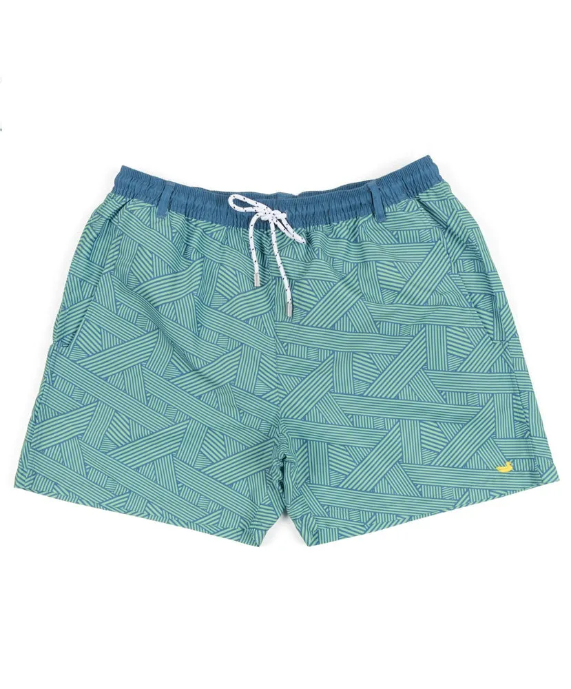 Dockside Swim Trunks by Southern Marsh