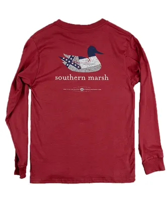 Southern Marsh - Authentic Heritage Mississippi Long Sleeve Tee