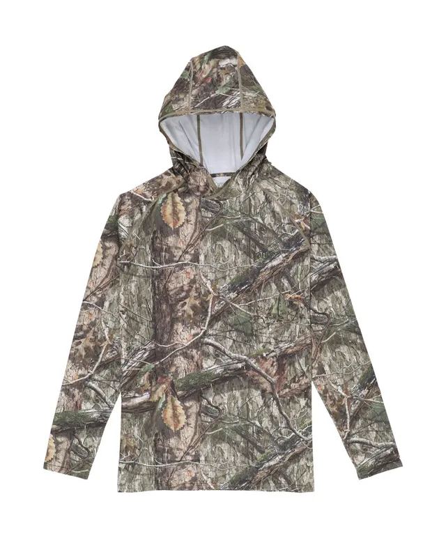 AFTCO Barracuda Geo Cool Hooded LS Performance Shirt