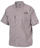 Drake - MSU Game Day Wingshooter's Short Sleeve Shirt