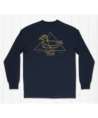 Southern Marsh - Warning Duck Long Sleeve Tee