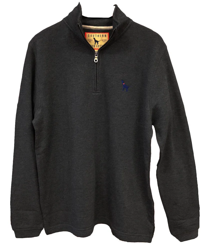 Fleece Lined Half Zip Long Sleeve