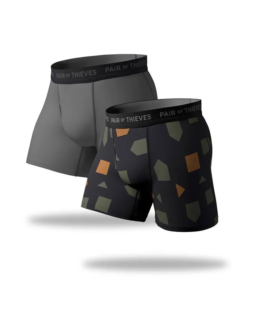 Pair of Thieves The Solid SuperFit Boxer Briefs 2-Pack - Mens