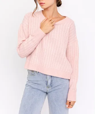 Lover's Lane Pink Sweater