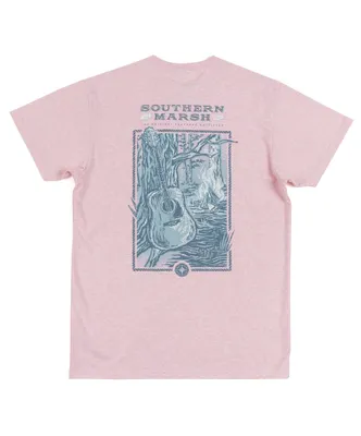 Southern Marsh - Relax & Explore Guitar Short Sleeve Tee