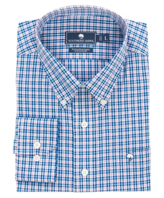 Southern Shirt Co - Pintail Plaid Cotton Club Long Sleeve