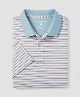 Southern Shirt Co - Havana Stripe Polo